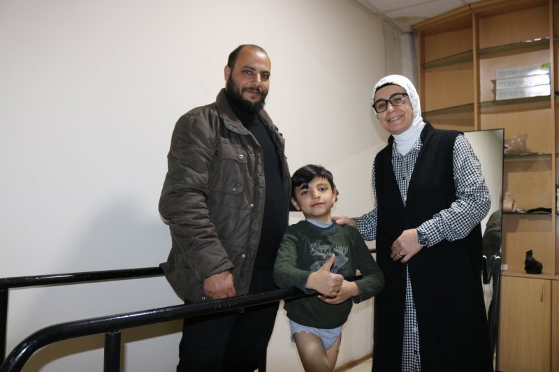 Suriyeli Amar 5Yıl Sonra Yürümeye Başladı